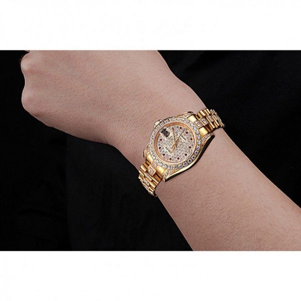 ساعة نسائية رولكس Datejust 622023 مينا باللون الأبيض