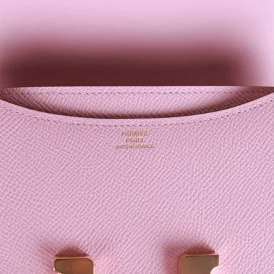 c18b0fc95eb7aaa9c6d0cf6aa2559422 Hermès Constance 18 Mauve Sylvestre Epsom Rose Gold Hardware