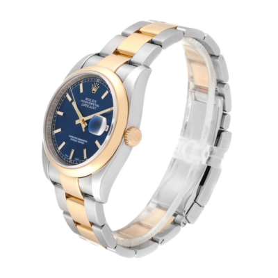 Rolex Datejust 116203SDO 36MM Blue Dial Silver-tone Case