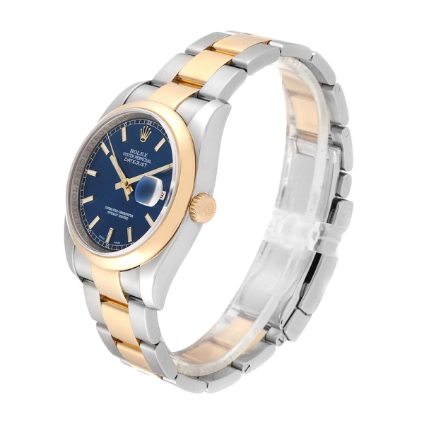 Rolex Datejust 116203SDO 36MM Blue Dial Silver-tone Case