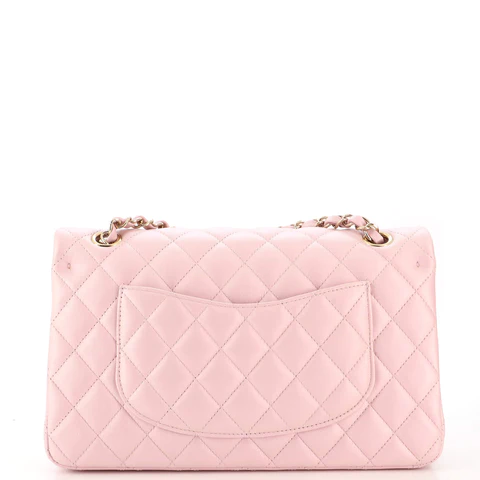Chanel Classic Double Flap Bag Quilted Iridescent Calfskin Medium