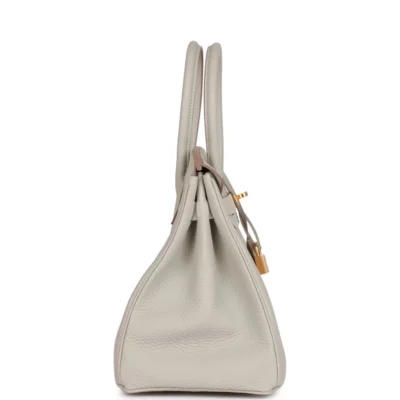 Hermès Birkin 30 Gris Perle Togo Gold Hardware