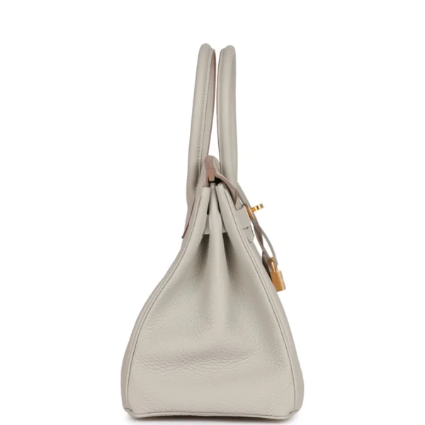 Hermès Birkin 30 Gris Perle Togo Gold Hardware