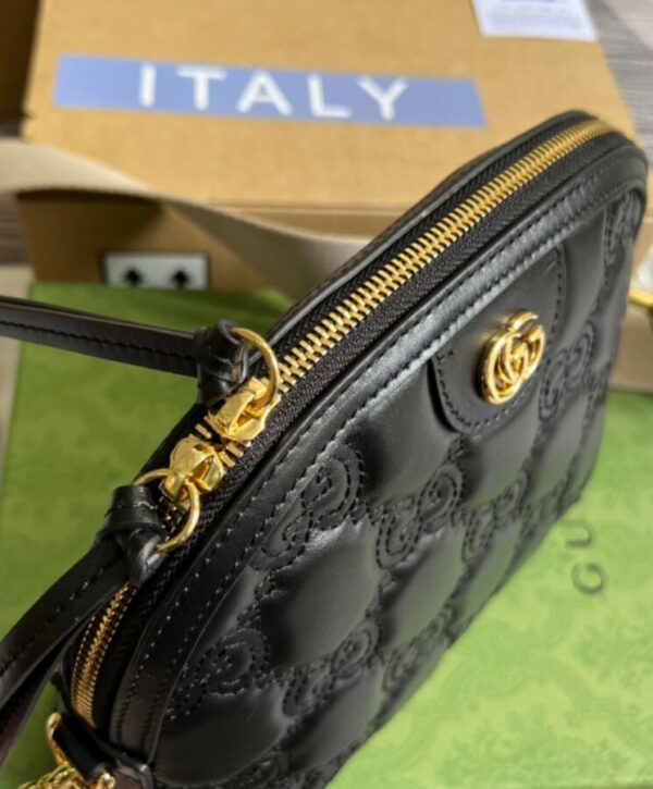 c2366f5ce5f67d049feb6e1b05d6de5c Gucci Matelasse Leather Shoulder Bag 702229 Black