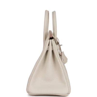 c26e7e213ea64c544b62c6dca623e8d0 Hermès Birkin 25 Beton Togo Palladium Hardware
