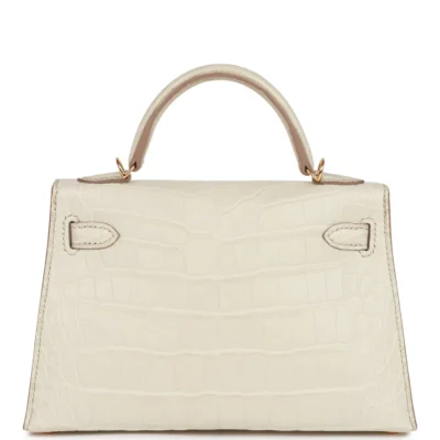 c3de9f9feef80a7194f62fdcfd7f6b5e Hermès Kelly Sellier 20cm Beton Matte Alligator Gold Hardware