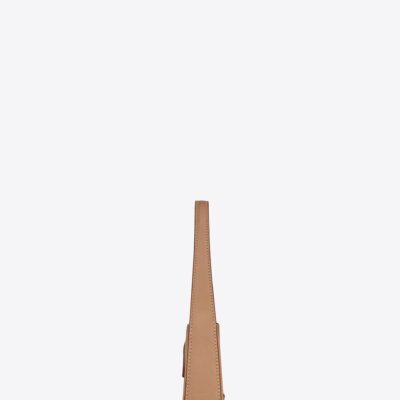 YSL Le 5 a 7 Mini Hobo Bag in Vegetable-Tanned Leather