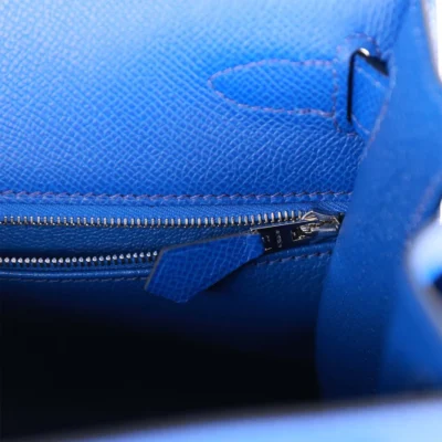 c4cc15cbec1315229d3baa29b8b38dae Hermès Bleu Royal Epsom Sellier Kelly 28cm Palladium Hardware