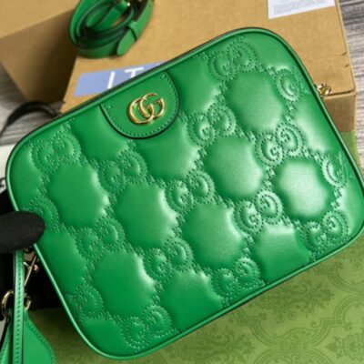 c4f02110134406fb55a6595494edf373 Gucci GG Matelasse Leather Shoulder Bag 702234