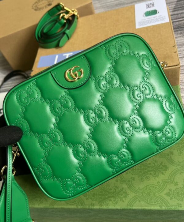 c4f02110134406fb55a6595494edf373 Gucci GG Matelasse Leather Shoulder Bag 702234
