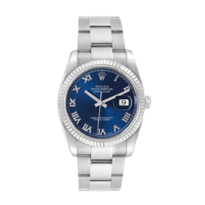 c50484d6d998ec548961decc3b21545d Rolex Datejust 116234BLRO 36MM Blue Dial Silver-tone Case