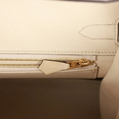 Hermès Birkin 30 Parchemin Ostrich Gold Hardware