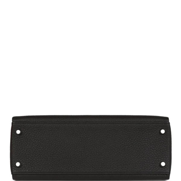 Hermès Kelly Retourne 32cm Black Togo Palladium Hardware