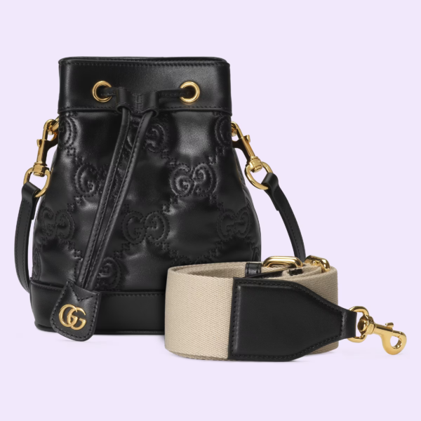 GG Matelassé bucket bag
