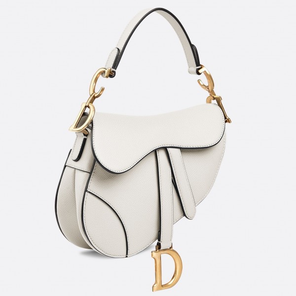 Dior Mini Saddle Bag Grained Calfskin