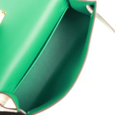 c831e881c72208842d418eaab08ed6ba Hermès Special Order (HSS) Kelly Sellier 20 Vert Jade and Craie Epsom Gold Hardware