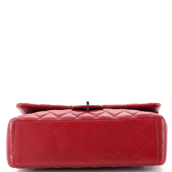 Chanel Classic Double Flap Bag Quilted Lambskin Maxi
