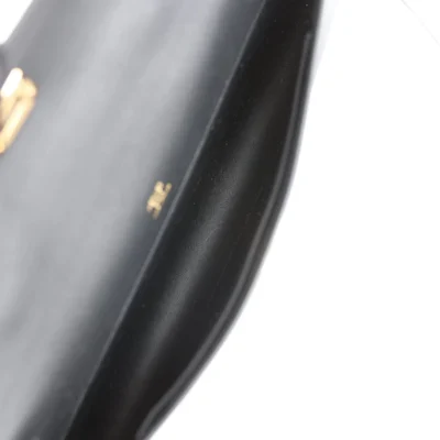 Hermès Kelly Cut Black Swift Gold Hardware