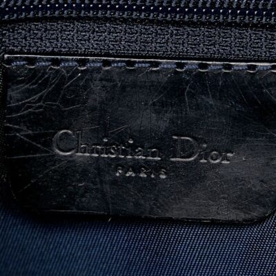 Christian Dior Cannage logo lettering tote