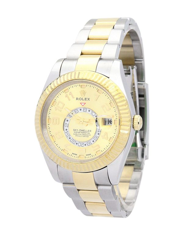 c94cc6595cc32d5d0390aed85dde806a ساعة رجالية رولكس Sky-Dweller 326938.7 42 MM