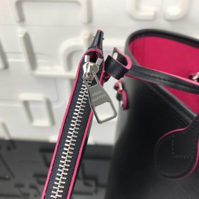 路易威登 Neverfull MM Noir Epi 皮革 M54185 包