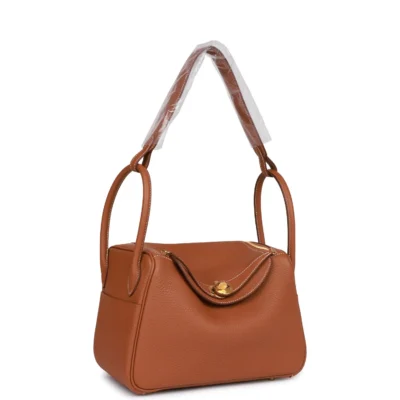 ca765664f0b8b7653a57a1b29f0cfe62 Hermès Lindy 26 Gold Clemence Gold Hardware