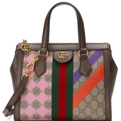 caf0d59f1e2d8f6d2b31bf34672bcb9d Gucci Ophidia Small Tote Bag 547551 Dark Coffee
