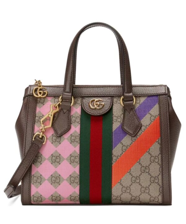 caf0d59f1e2d8f6d2b31bf34672bcb9d Gucci Ophidia Small Tote Bag 547551 Dark Coffee
