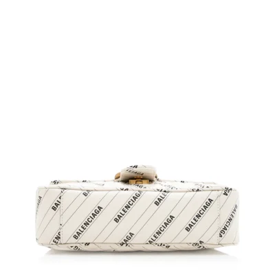 caf473763e161b18b29eaf20a0625215 Gucci x Balenciaga The Hacker Project Small GG Marmont Bag - white