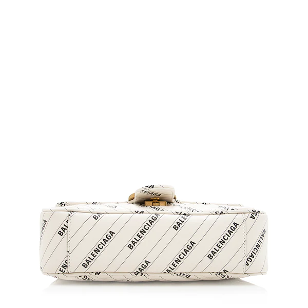 caf473763e161b18b29eaf20a0625215 Gucci x Balenciaga The Hacker Project Small GG Marmont Bag - white