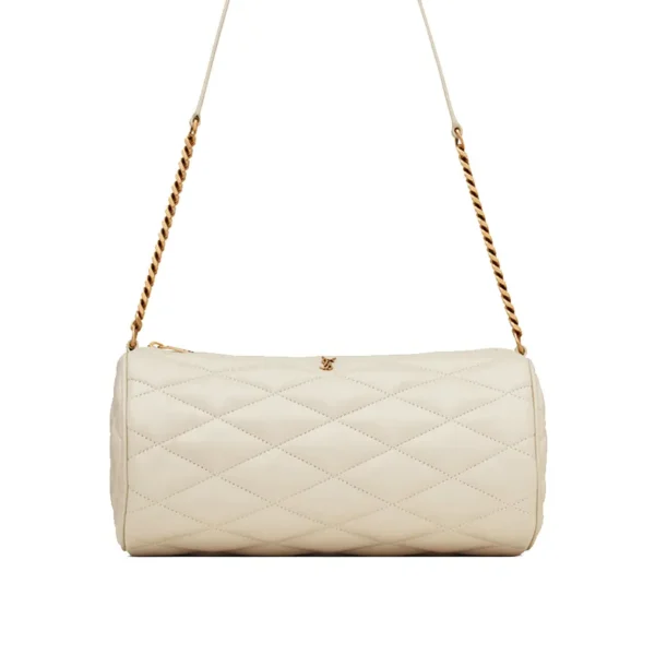 YSL Sade Small Tube Bag in Quilted Lambskin