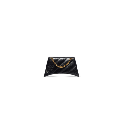 WOMEN'S CRUSH XS CHAIN BAG QUILTED IN BLACK