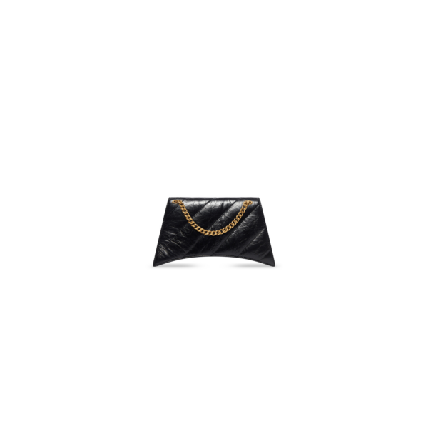 WOMEN'S CRUSH XS CHAIN BAG QUILTED IN BLACK