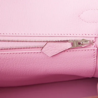Hermès Birkin 30 Mauve Sylvestre Clemence Palladium Hardware