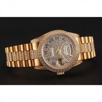 Rolex Daydate 1453956 Gold Dail Men Watch