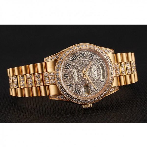 Rolex Daydate 1453956 Gold Dail Men Watch