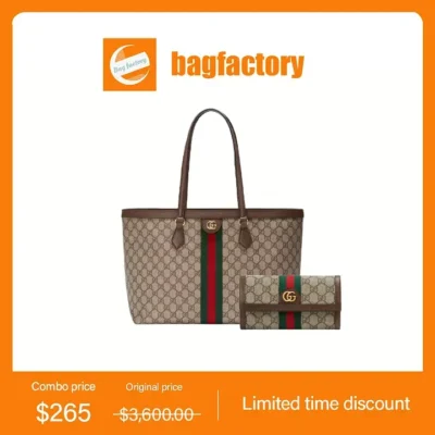 Ophidia GG medium tote+GUCCI continental wallet