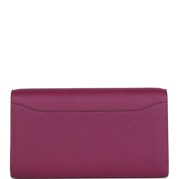 Hermès Constance Wallet To Go Anemone Evercolor Gold Hardware
