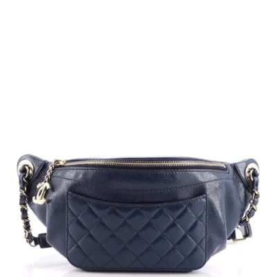 Chanel Bi Classic Waist Bag Quilted Lambskin