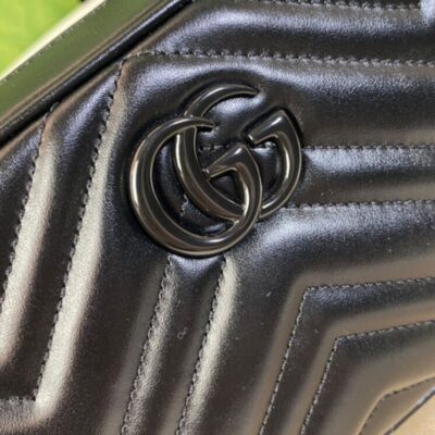 Gucci GG Marmont Mini Shoulder Bag Black