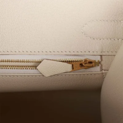 Hermès Birkin Sellier 30 Craie Epsom Gold Hardware