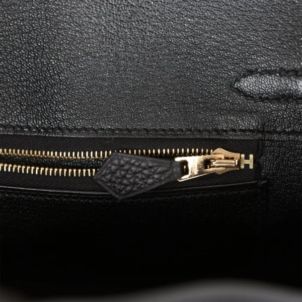 cff270cbe11c97cb3c6df4a55962e514 Hermès Birkin 25 Black Togo Gold Hardware