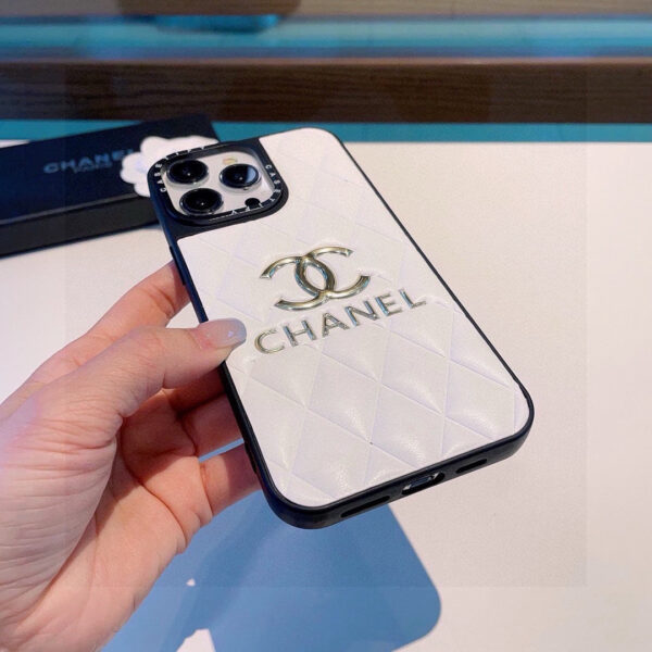 Chanel Classic Diamond Quilted Leather Phone Case