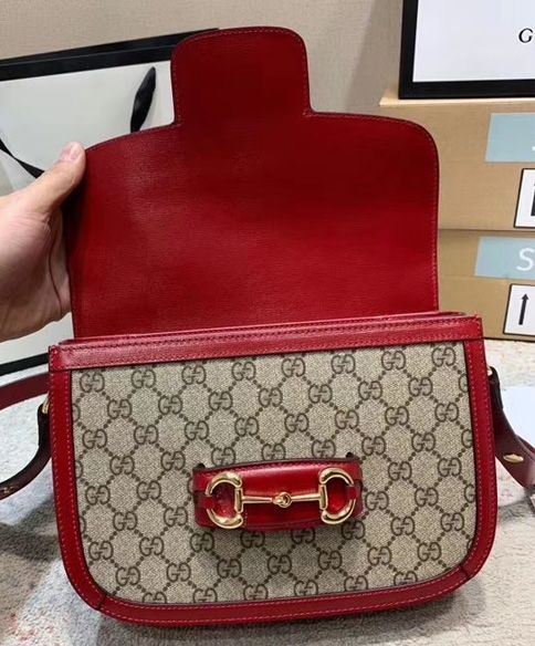 Gucci 1955 Horsebit Bag 602204 Red