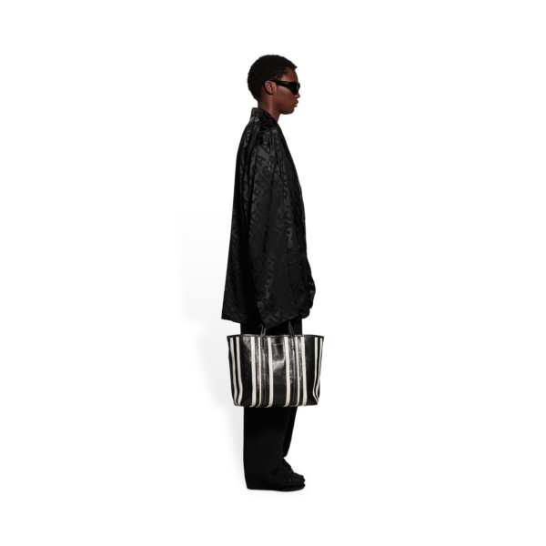 WOMEN'S BARBES MEDIUM EAST-WEST SHOPPER BAG IN BLACK