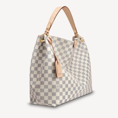 LOUIS VUITTON Louis Vuitton Graceful MM long wallet 2-piece set deals Ref: N42233 + N41660