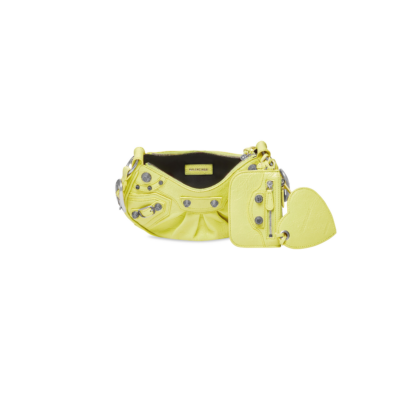 d244509c188767d852fd711a344c4028 WOMEN'S LE CAGOLE XS SHOULDER BAG IN LIME