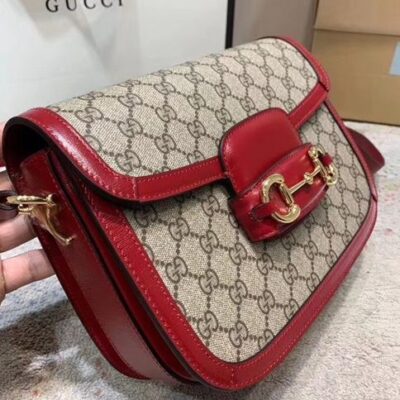 Gucci 1955 Horsebit Bag 602204 Red