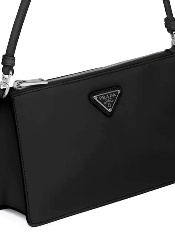 حقيبة صغيرة Prada Brushed جلد