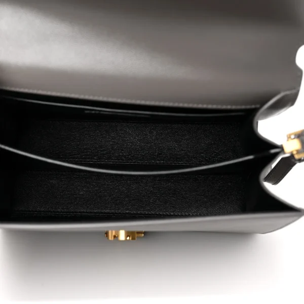YSL Cassandra Medium Top Handle in Box YSL Leather and Suede
